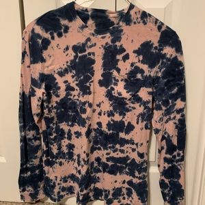 Tye dye long sleeve T Shirt